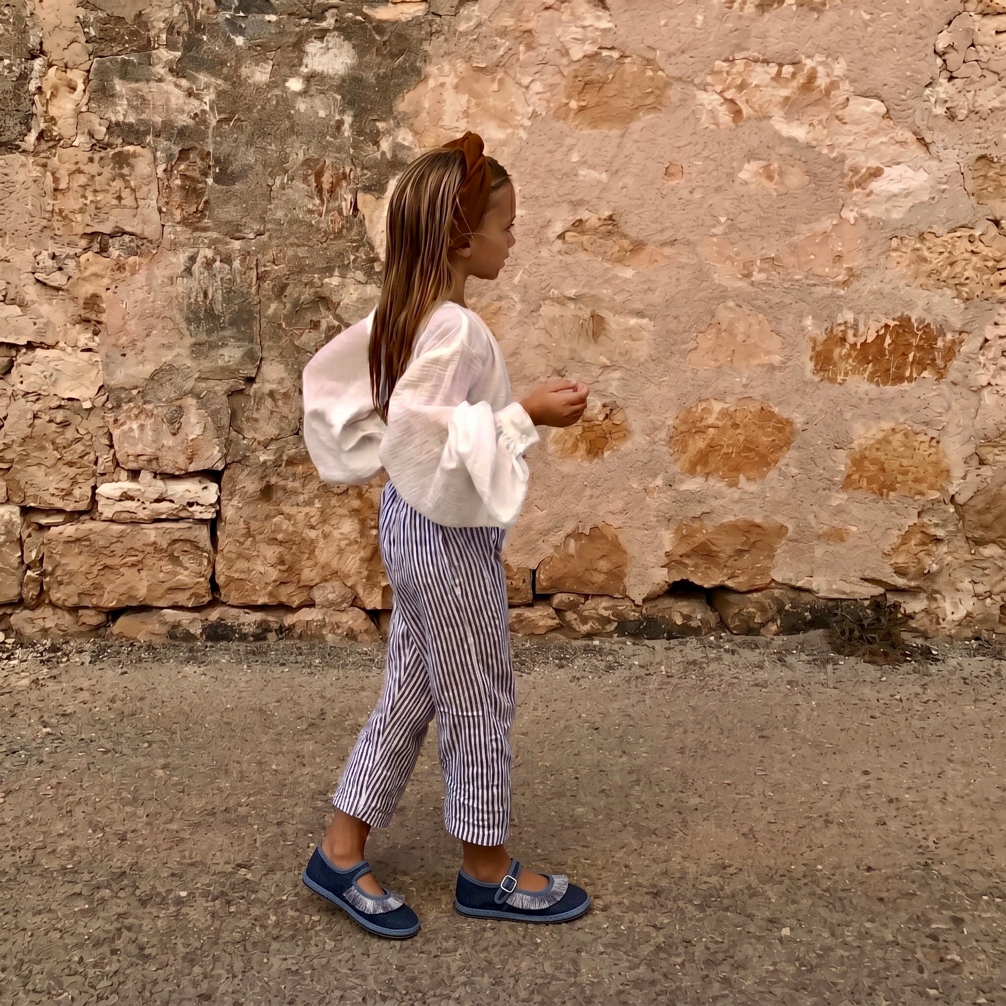 LaVì baby Frangia DENIM AVIO/GRIGIO