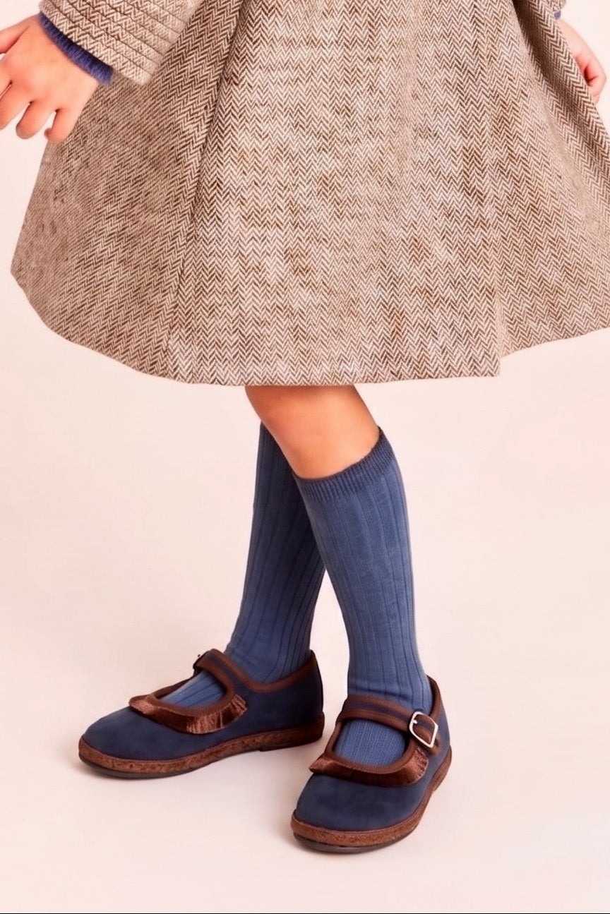 LaVì baby Fringe BLUE/BROWN