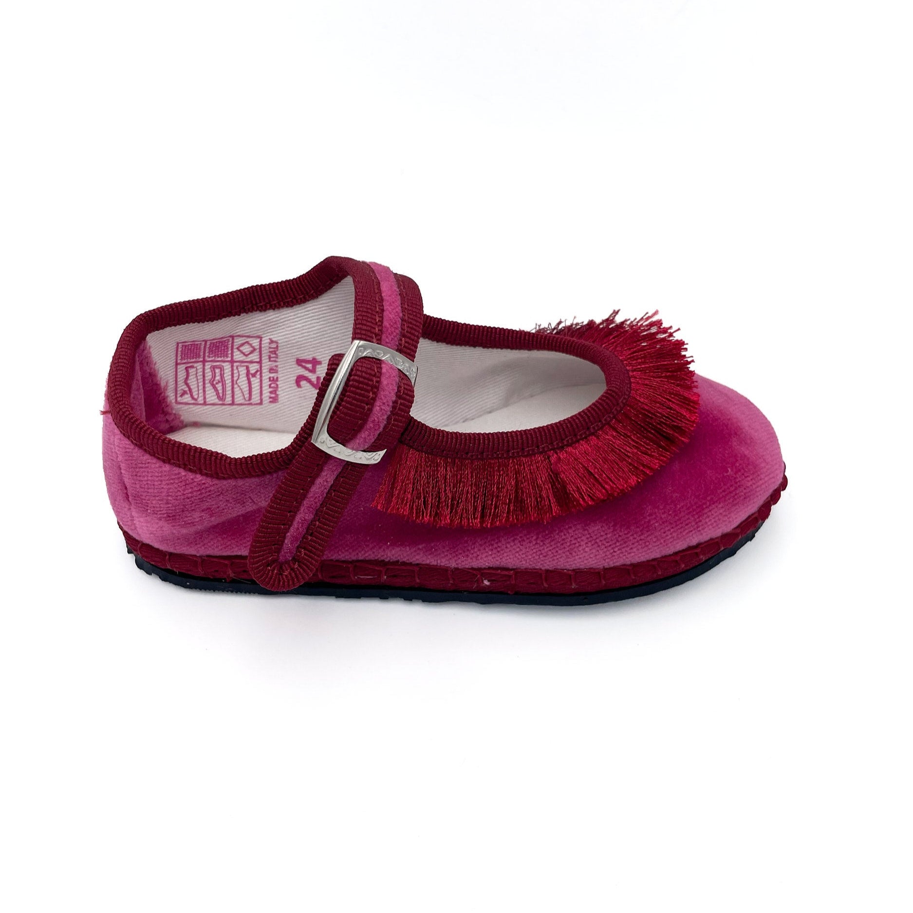 LaVì Baby Frangia ROSA ANTICO - BORGOGNA