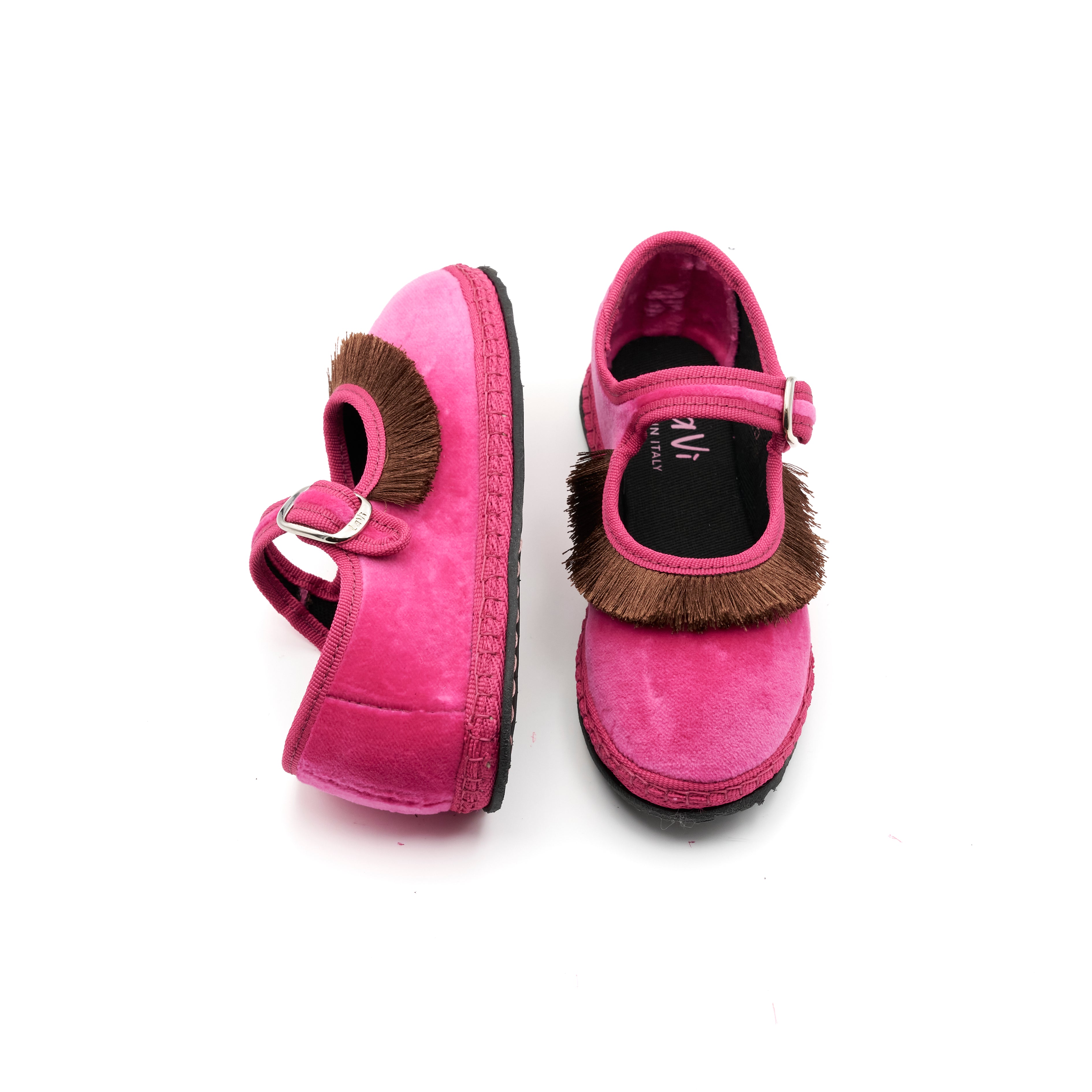 LaVì baby Frangia FUCSIA/MARRONE