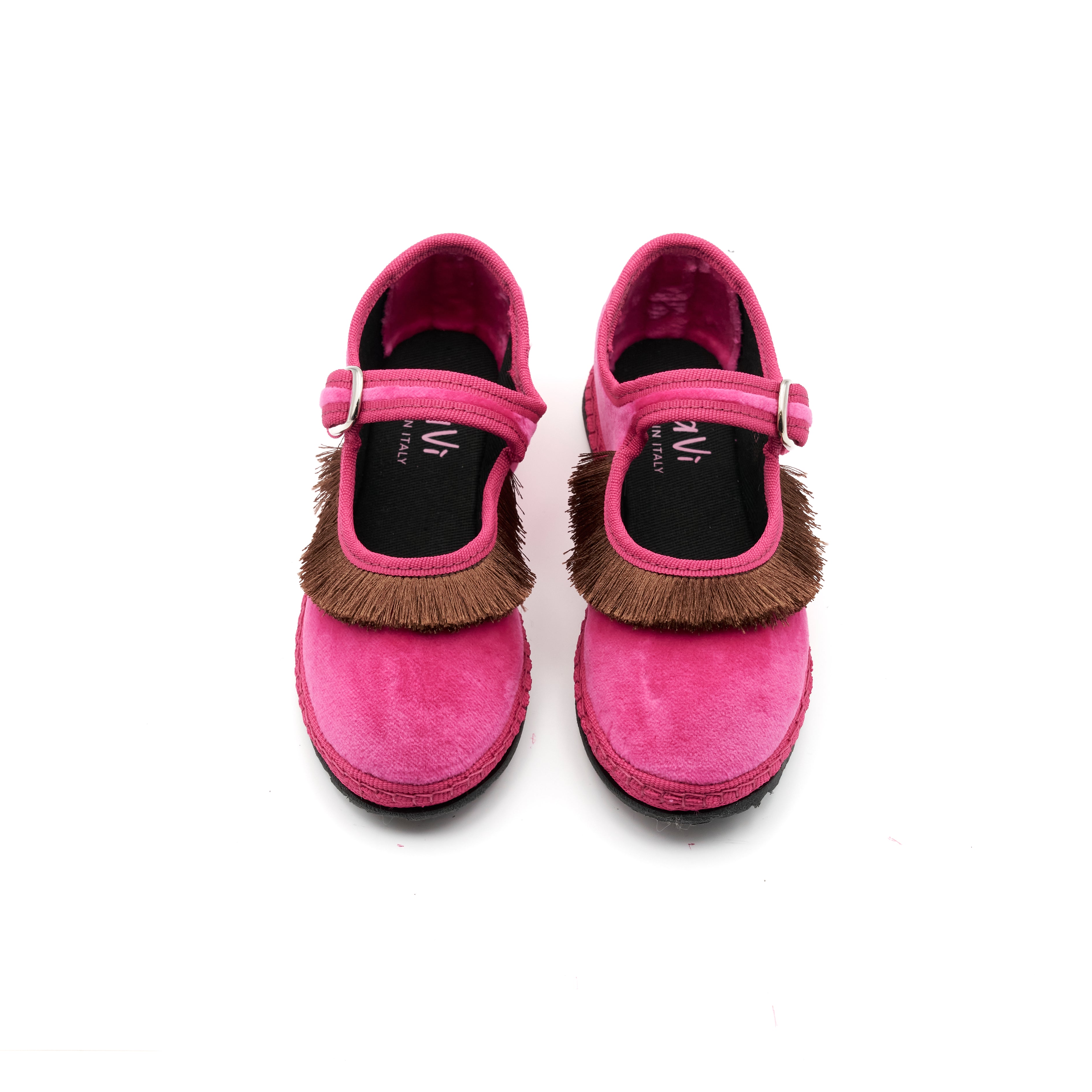 LaVì baby Frangia FUCSIA/MARRONE