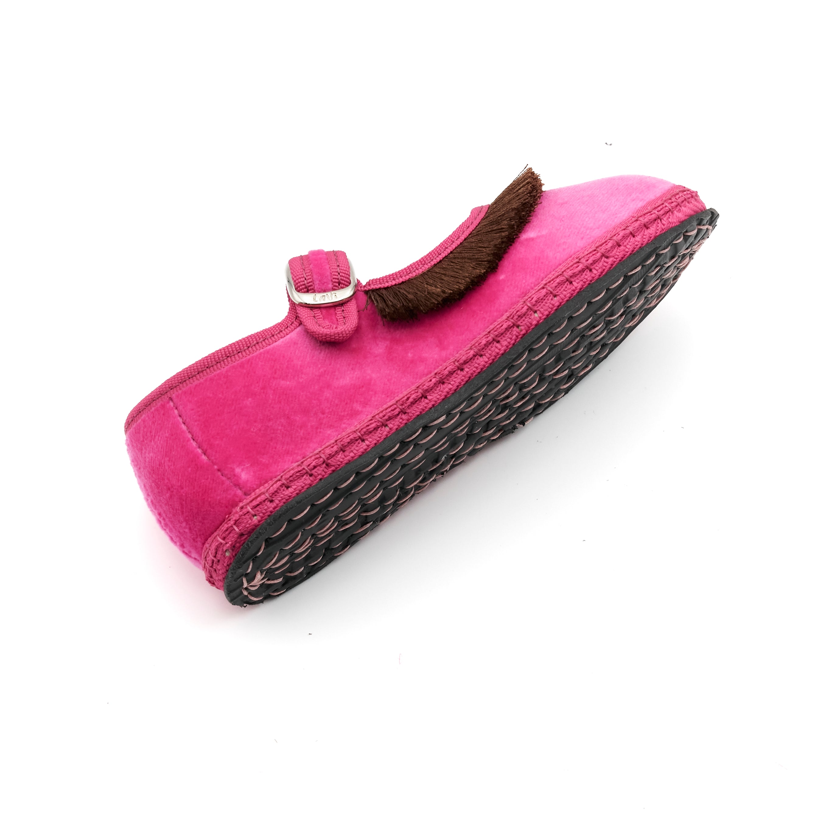 LaVì baby Frangia FUCSIA/MARRONE