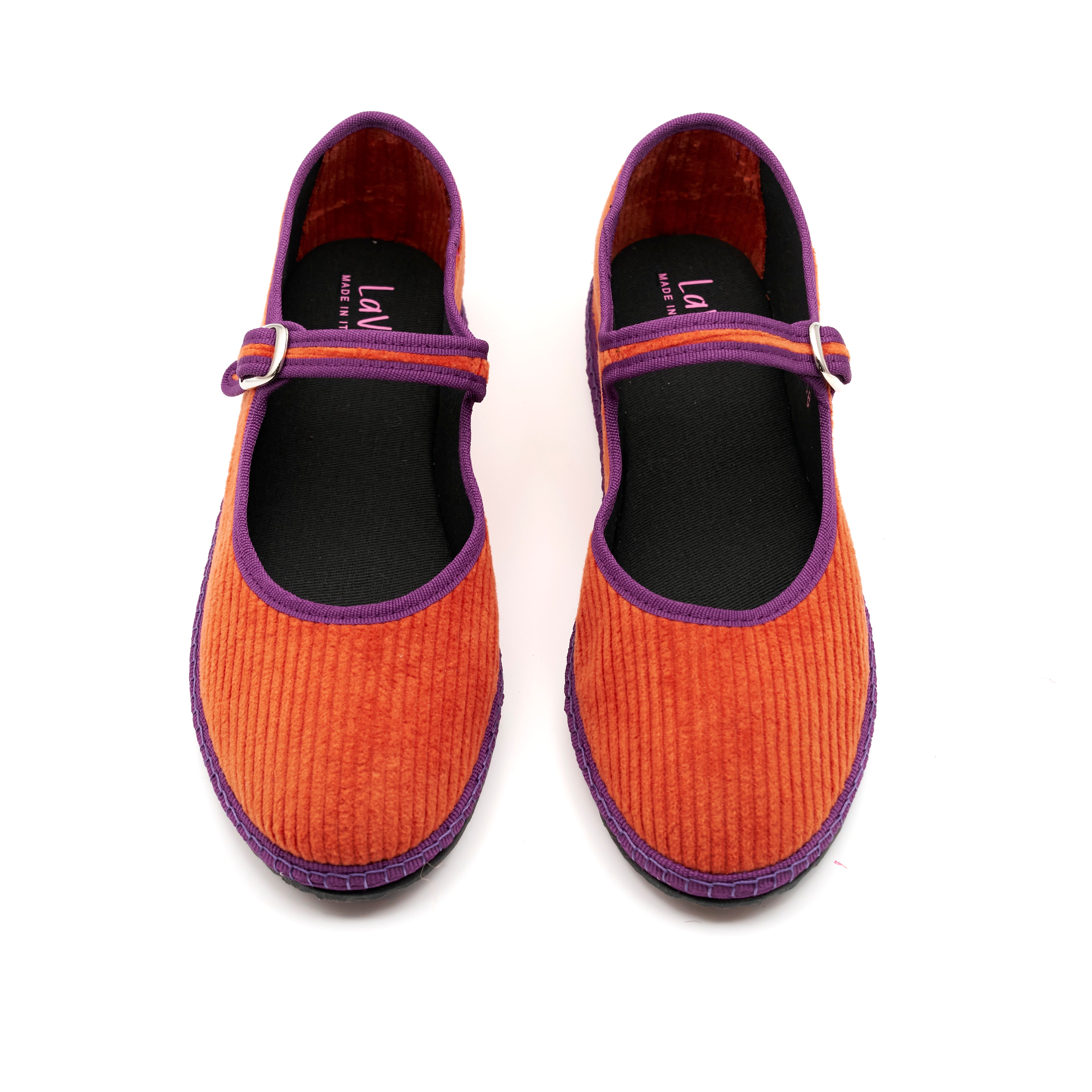 LaVì Donna NINA COSTINA ARANCIONE/VIOLA