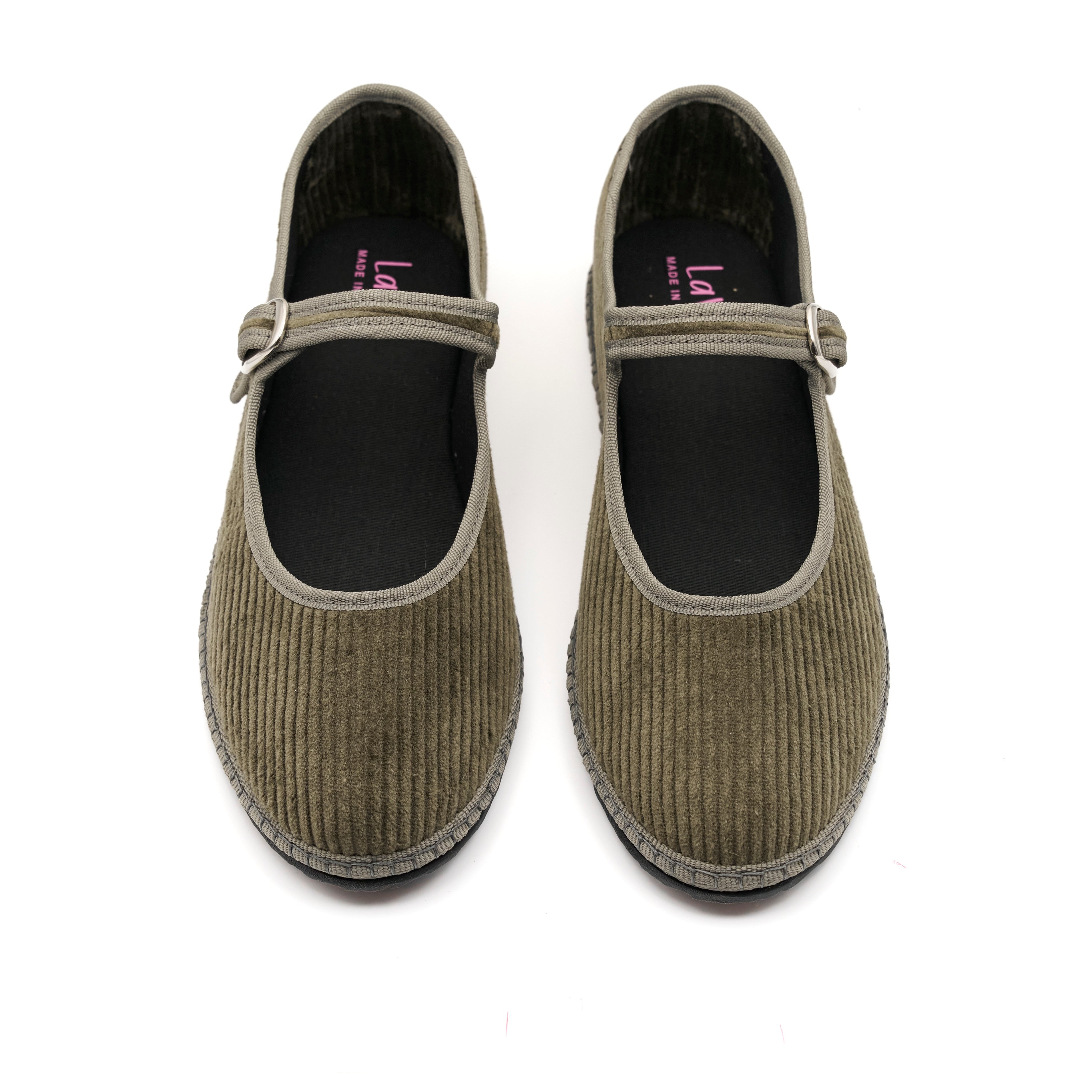 LaVì Woman NINA OLIVE GREEN RIBBED