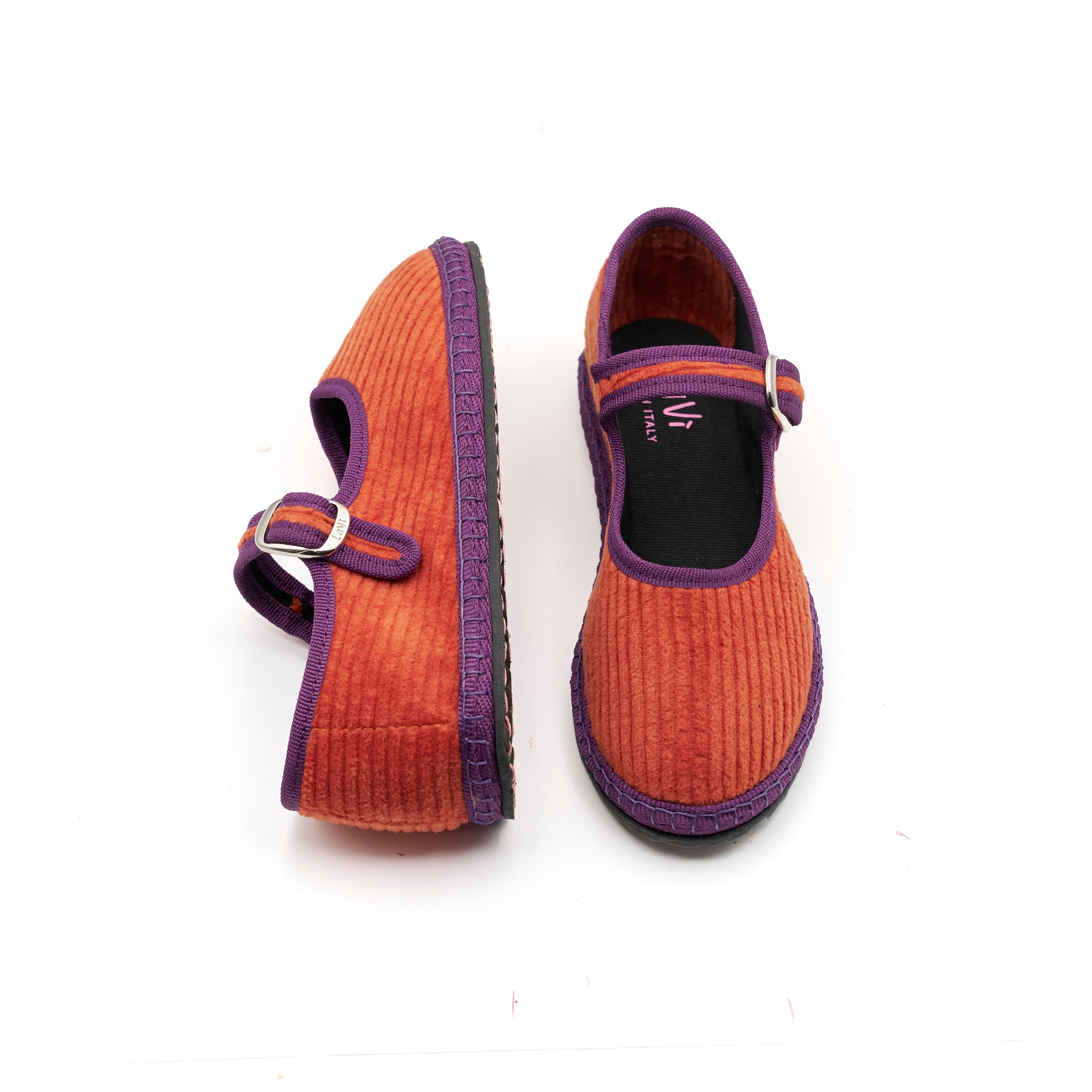 LaVì Baby NINA COSTINA ARANCIO/VIOLA