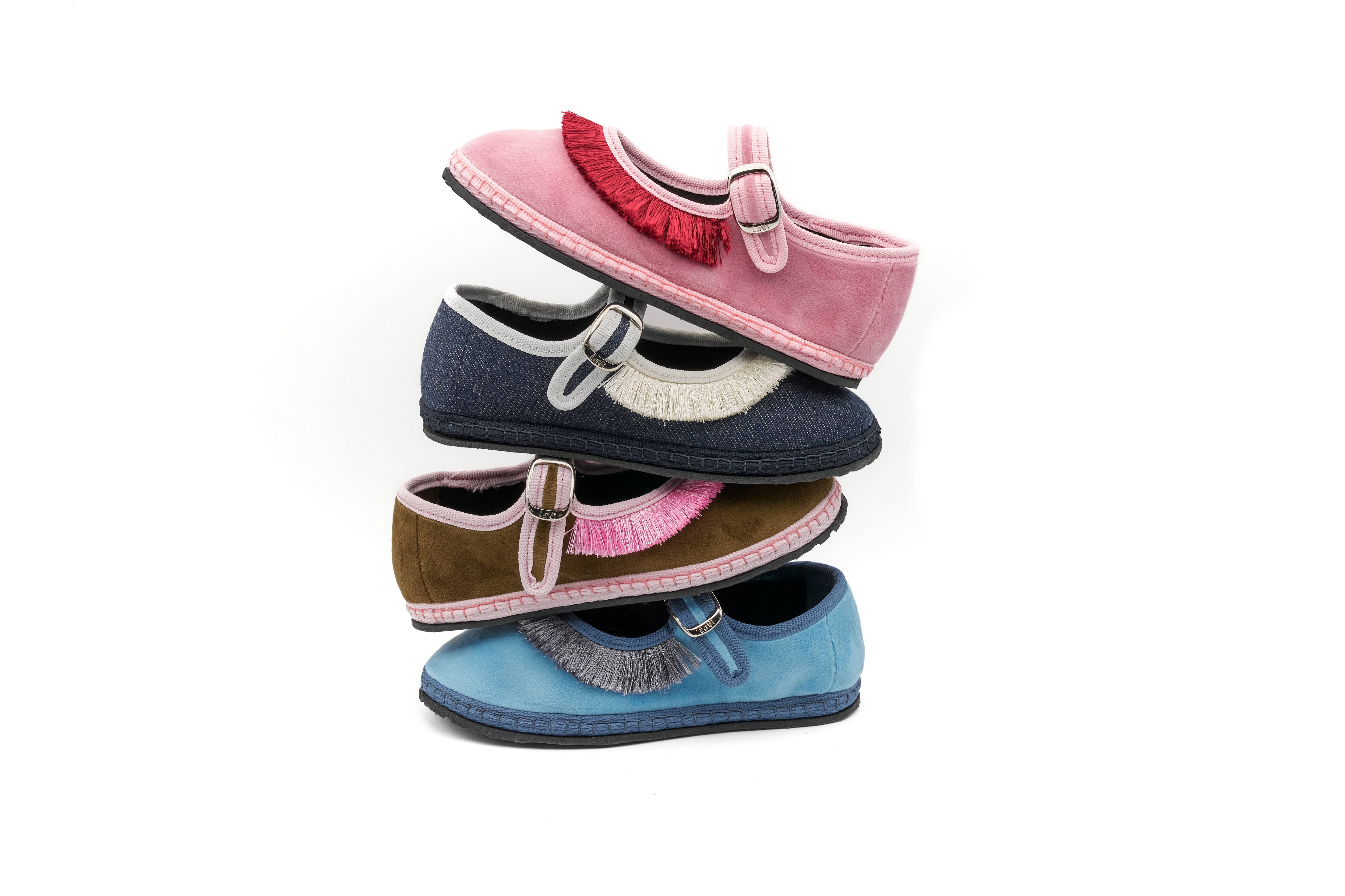 LaVì baby Frangia BEIGE/ROSA