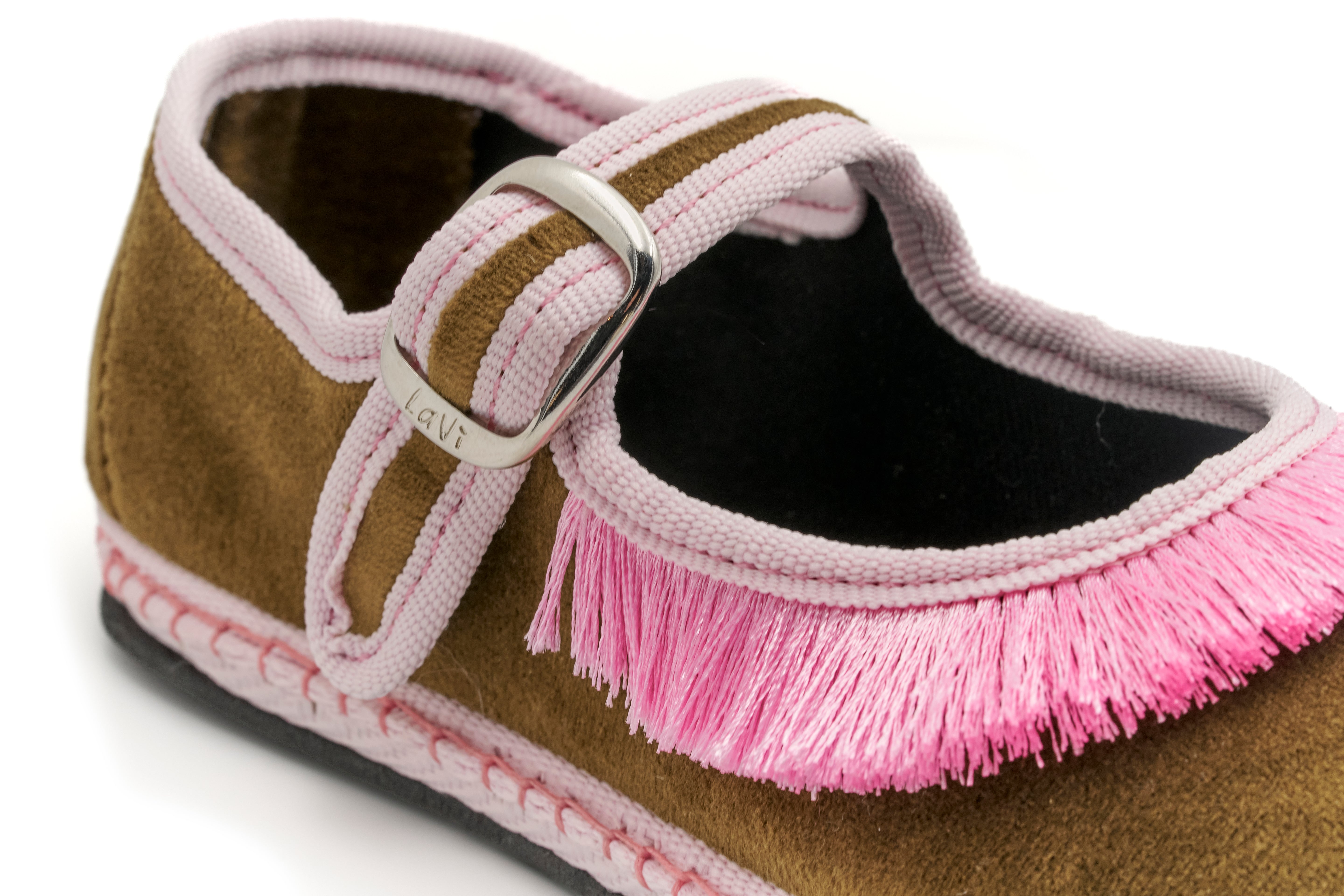 LaVì baby Frangia BEIGE/ROSA