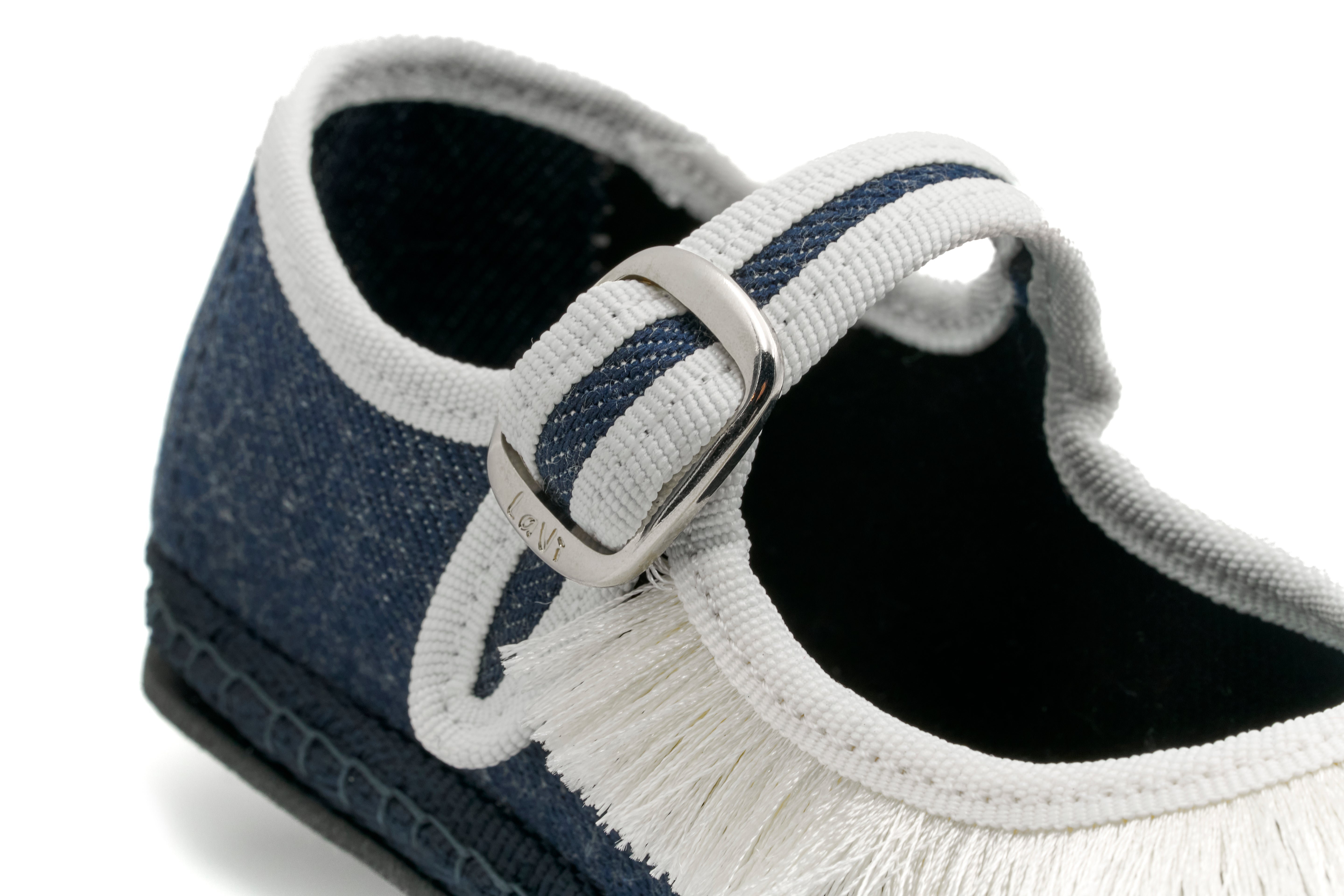 LaVì baby Frangia DENIM/BIANCA