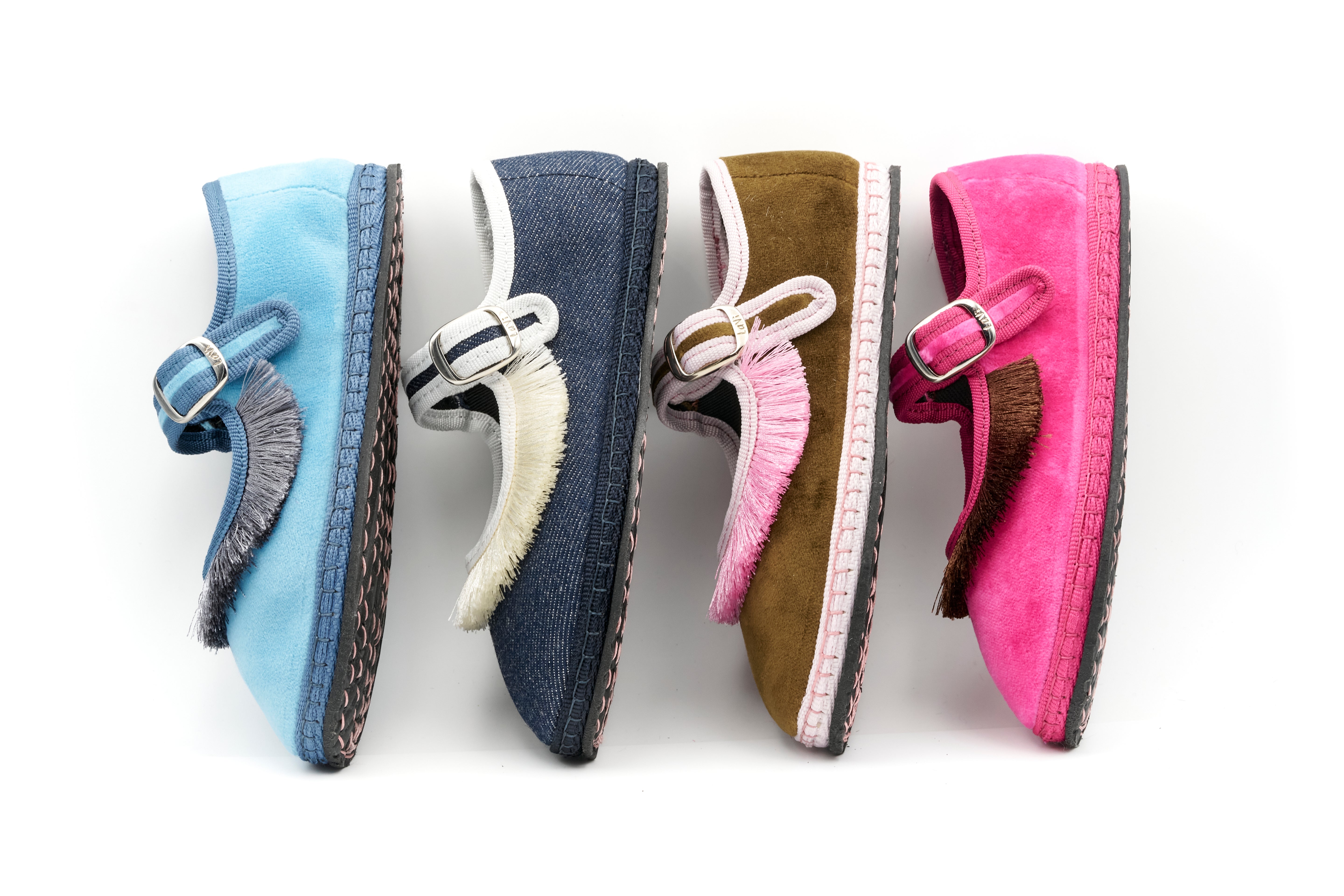 LaVì baby Frangia FUCSIA/MARRONE