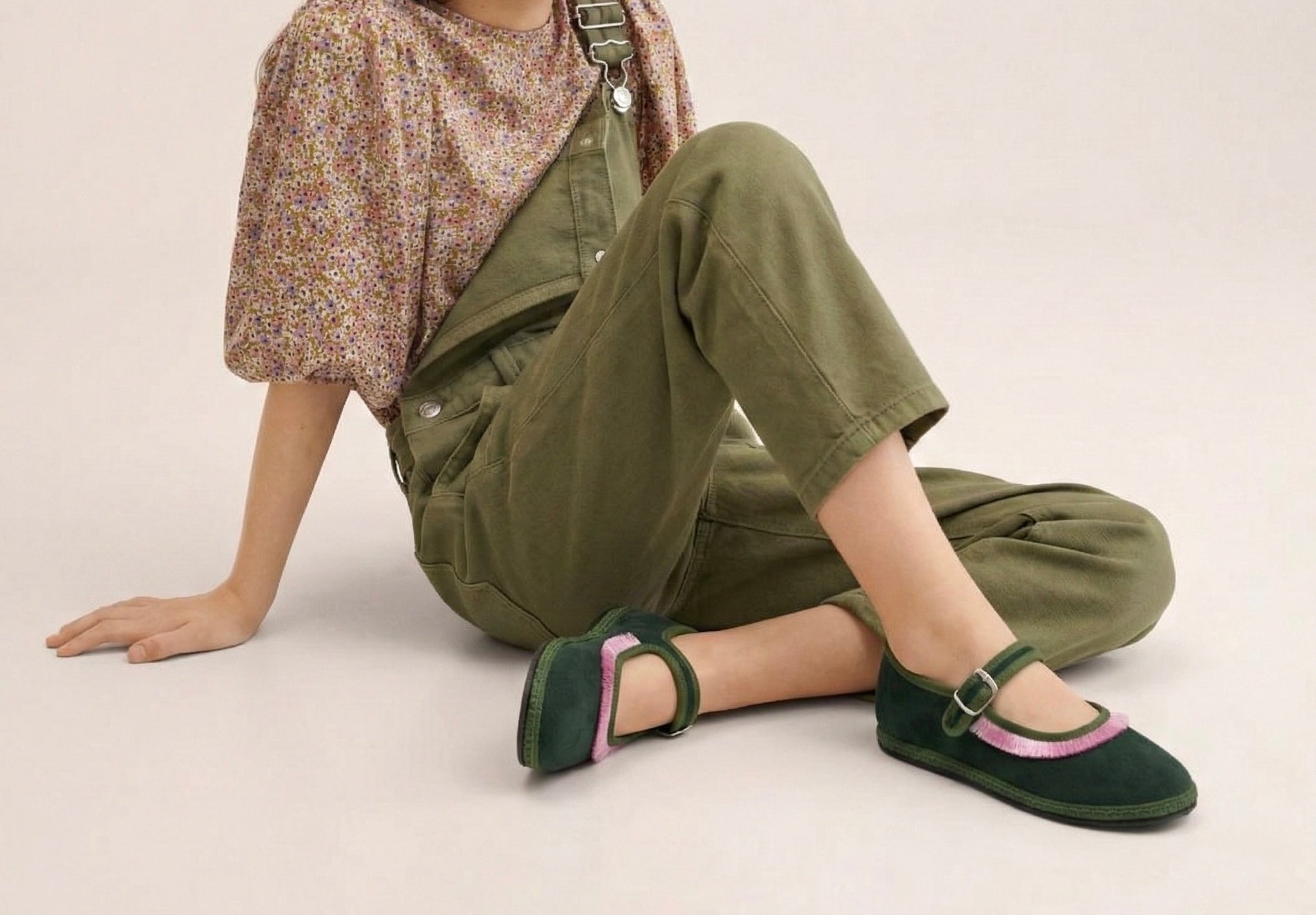 LaVì baby Frangia VERDE/ROSA