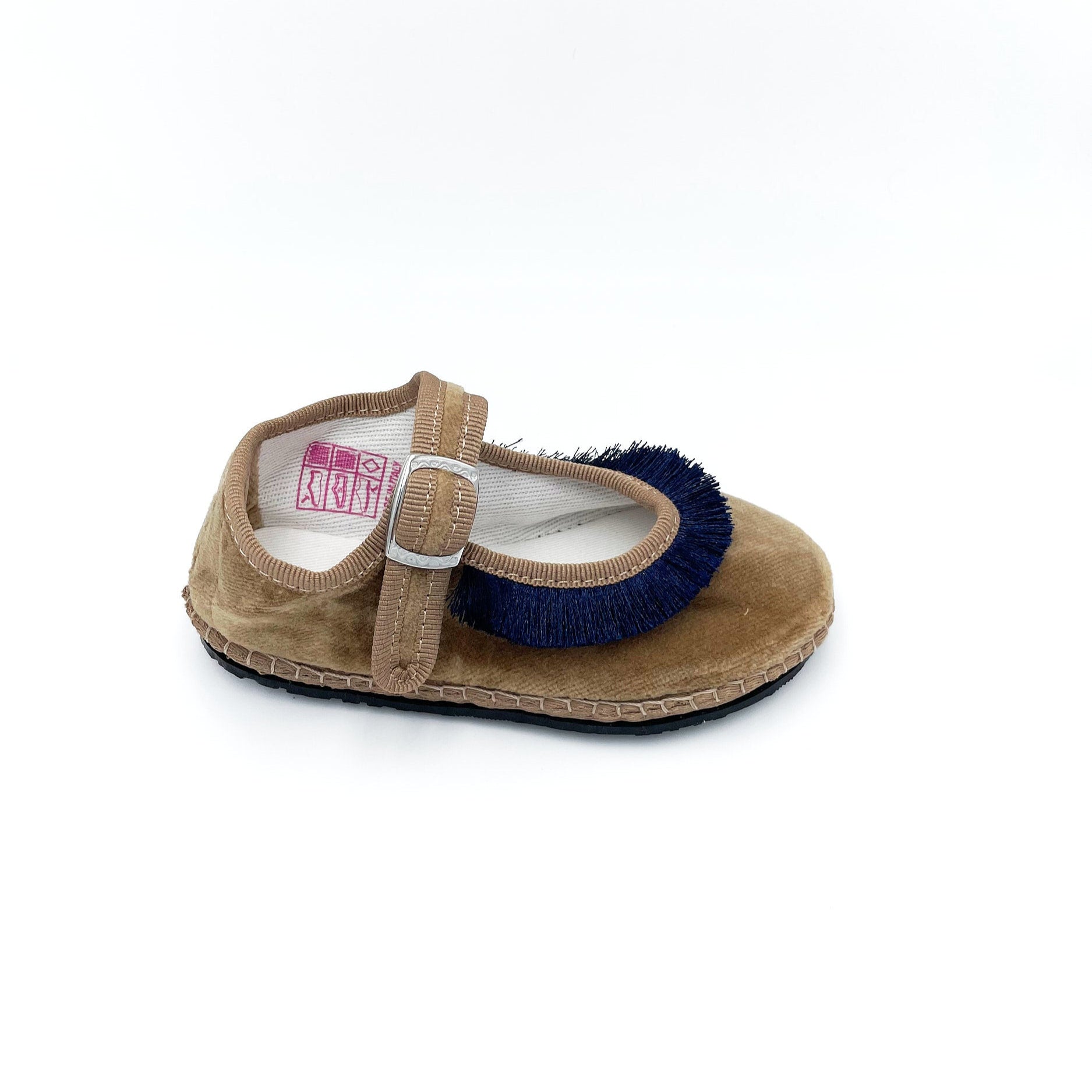 LaVì Baby MINI Frangia MARRONE-NAVY BLU