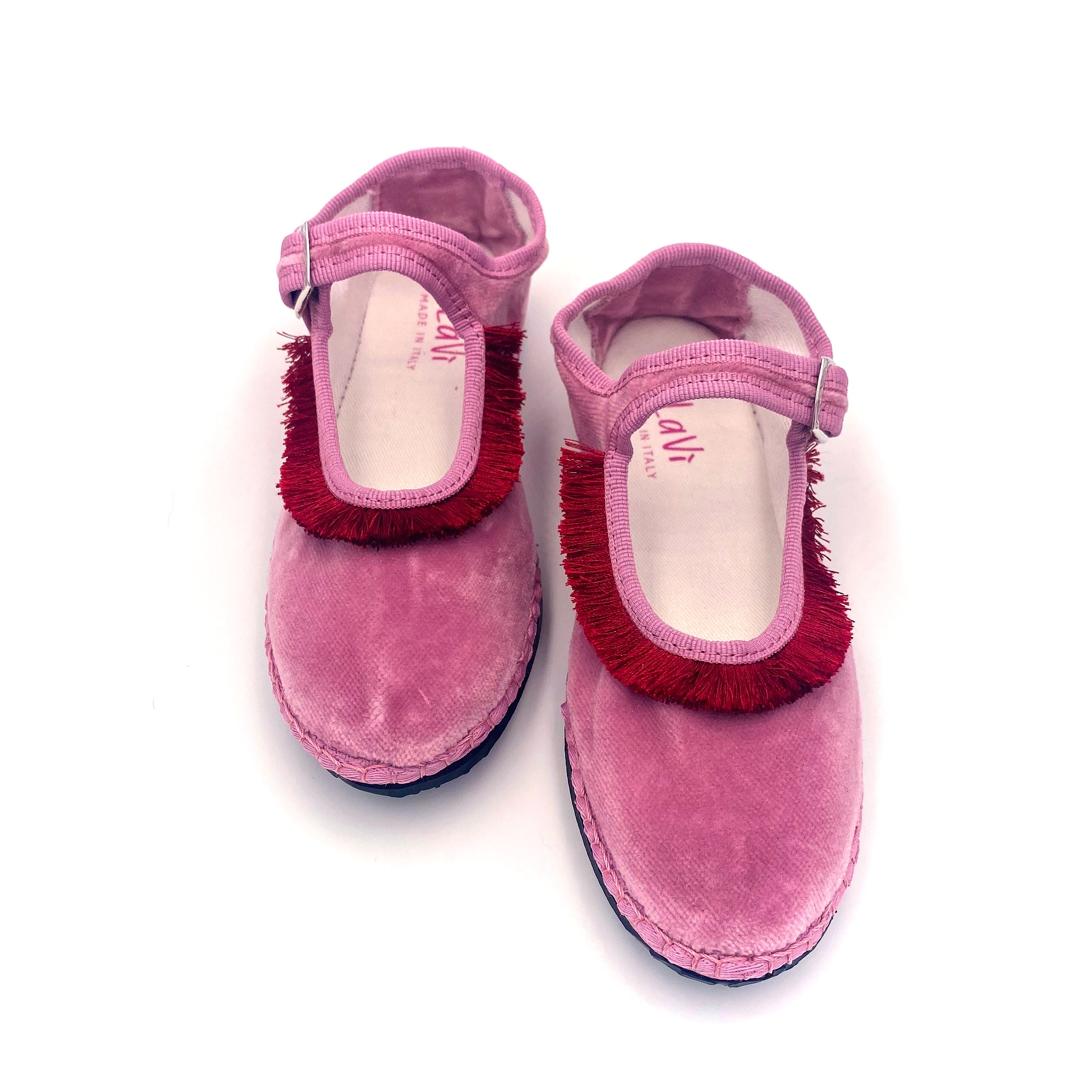 LaVì Baby MINI Frangia ROSA-ROSSO