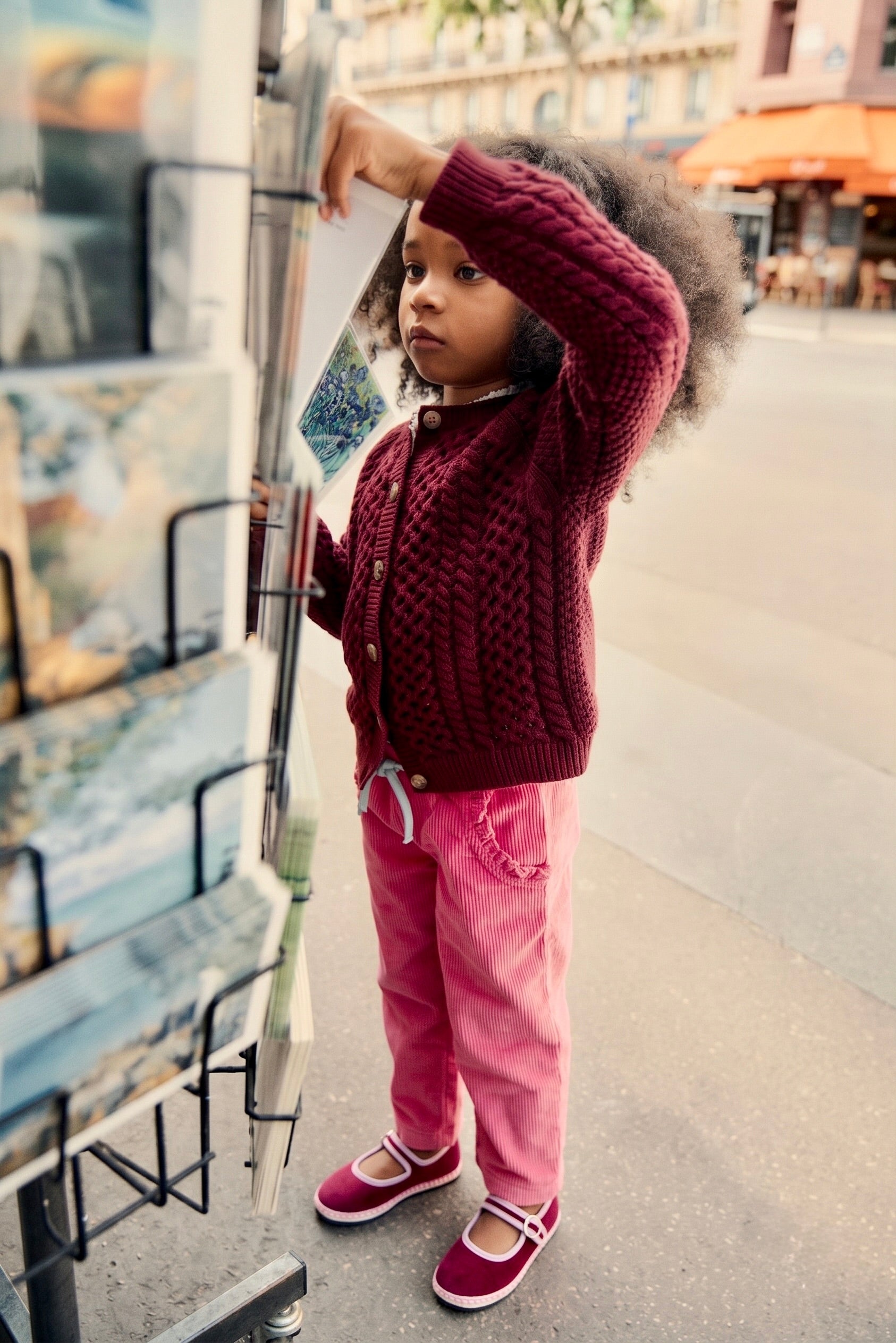 LaVì Baby ZOE BORDEAUX/ROSA