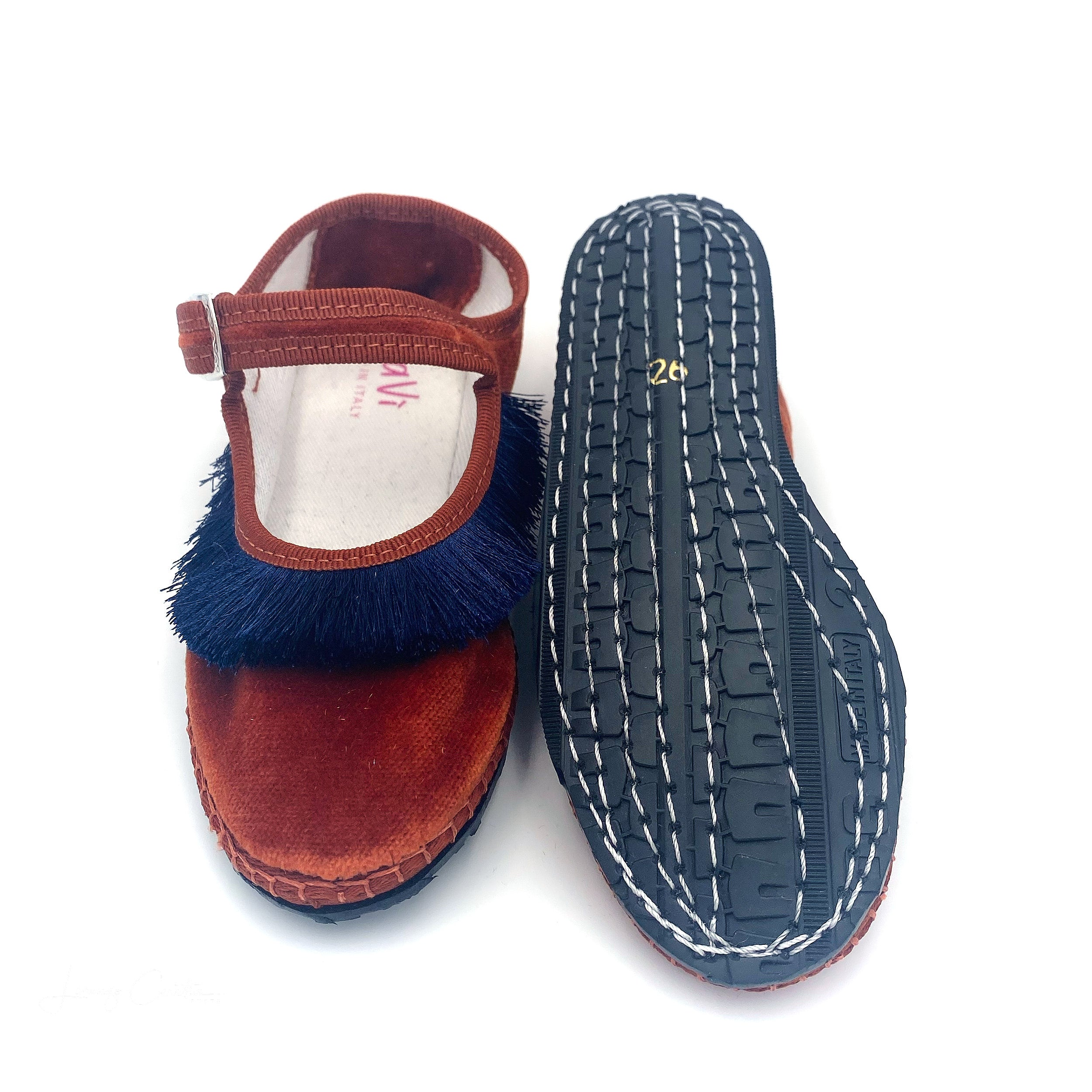 LaVì Baby Frangia MARRONE-BLU