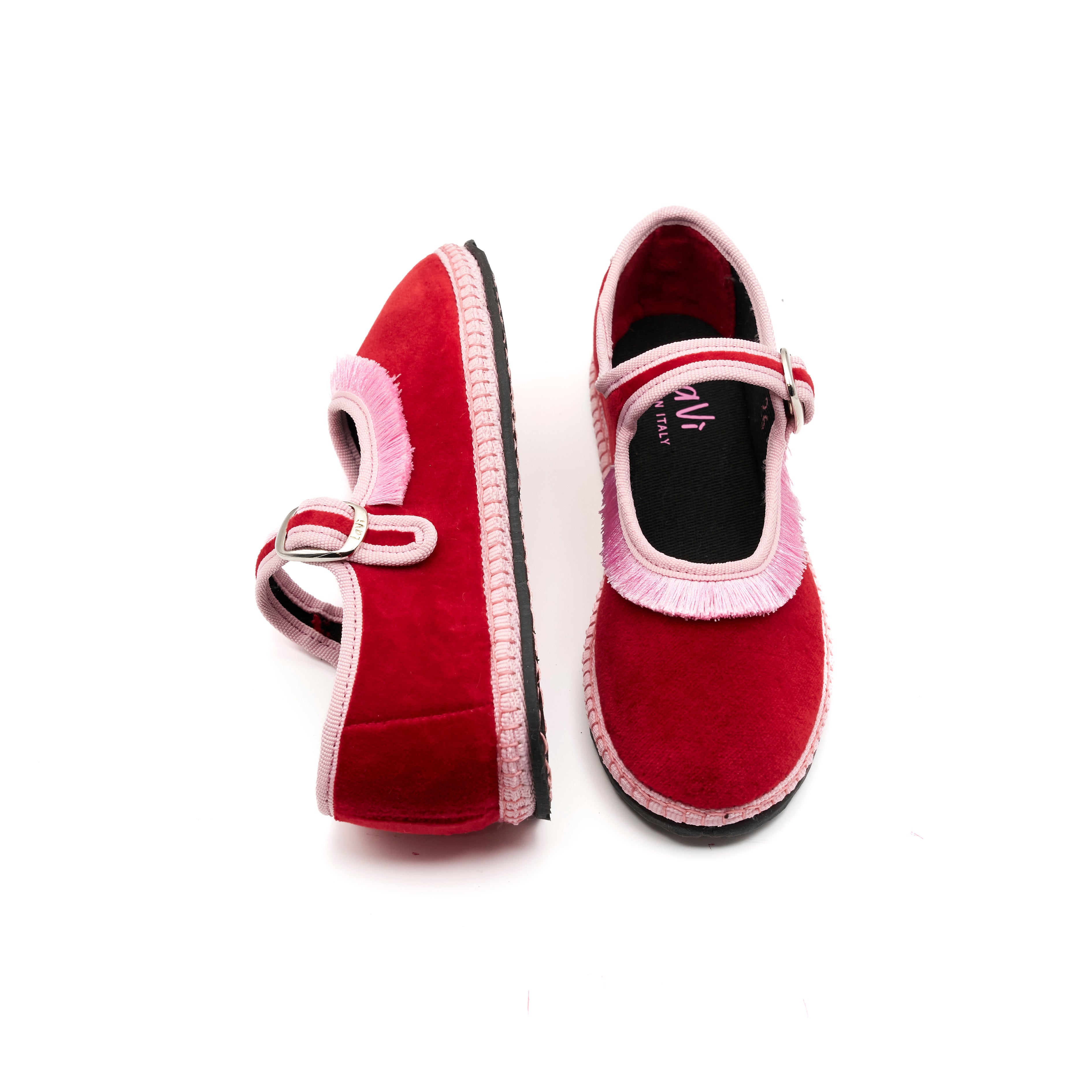 LaVì Baby Red/Pink Fringe