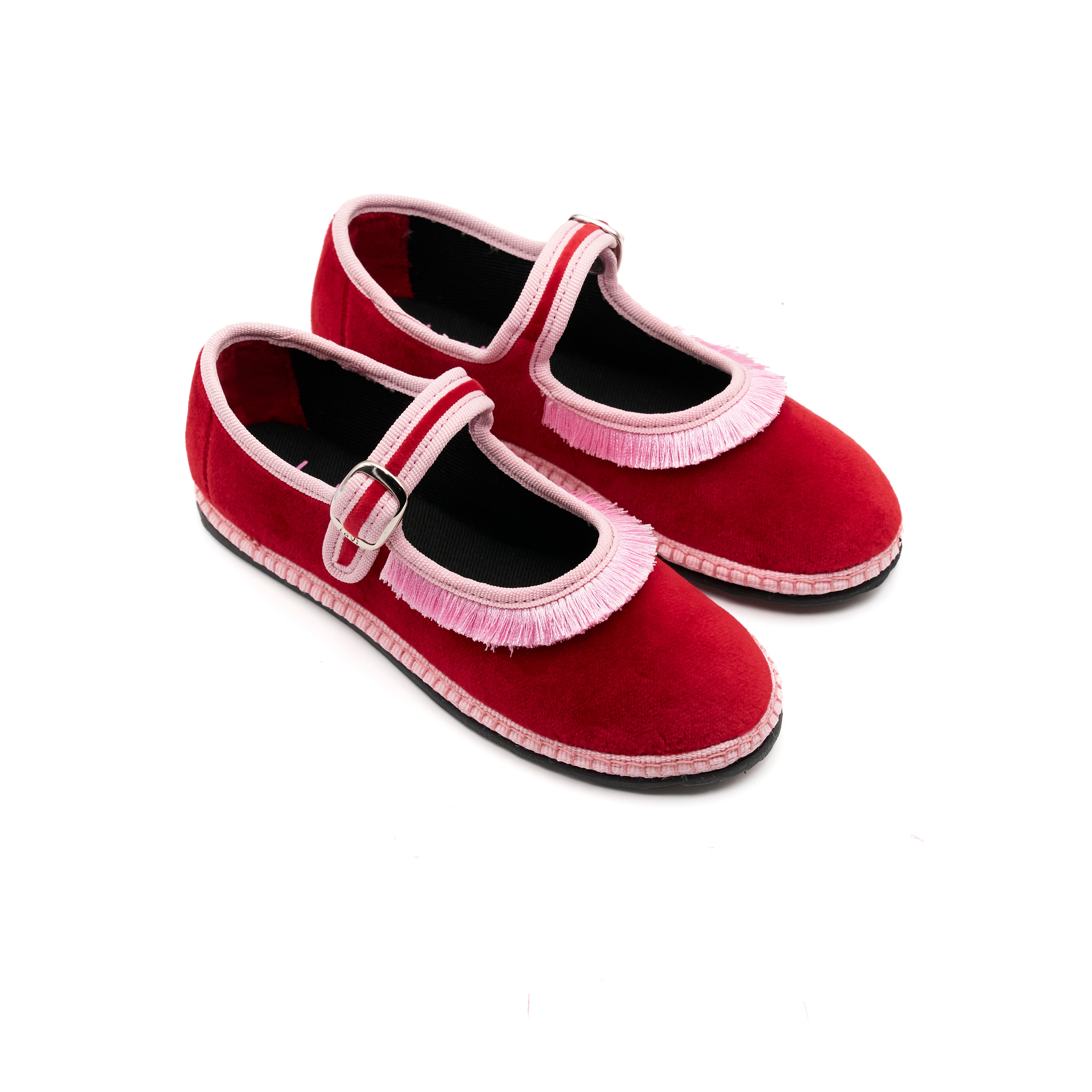 LaVì Baby Red/Pink Fringe
