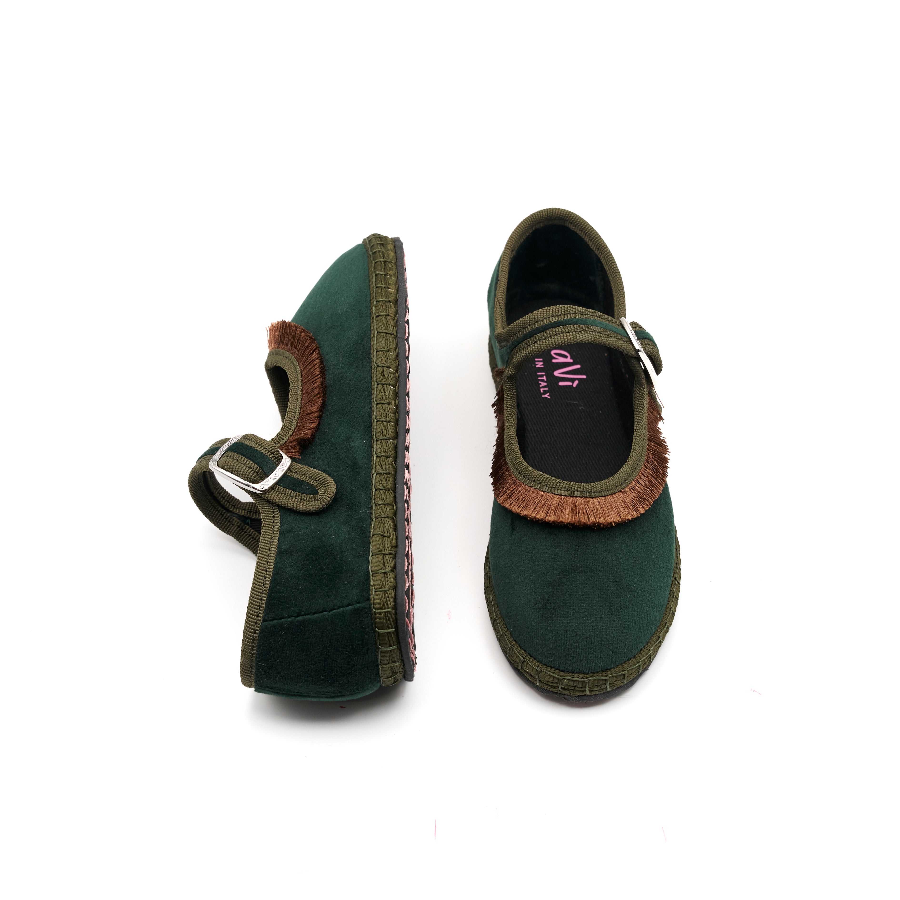 LaVì baby GREEN/BROWN Fringe