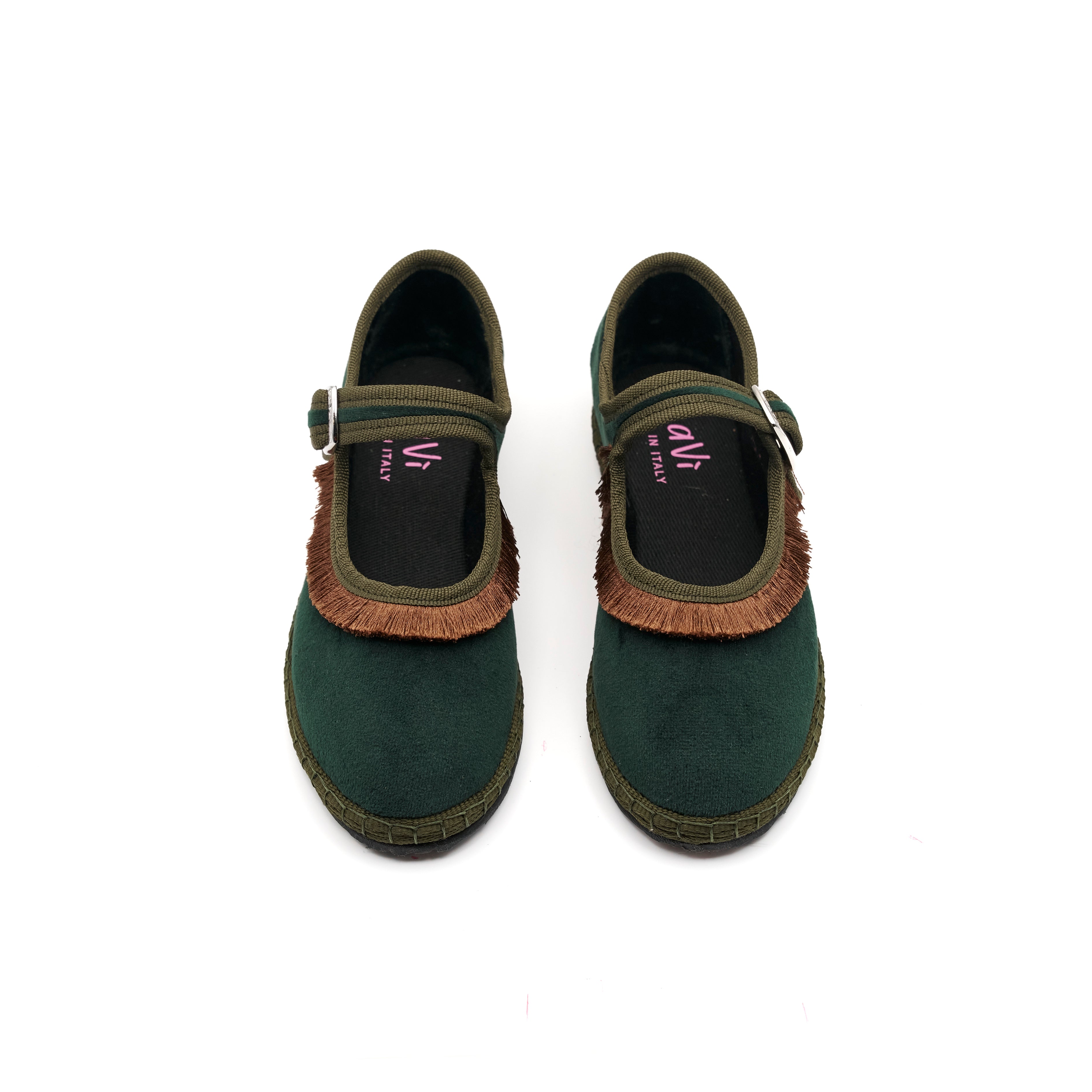 LaVì baby GREEN/BROWN Fringe