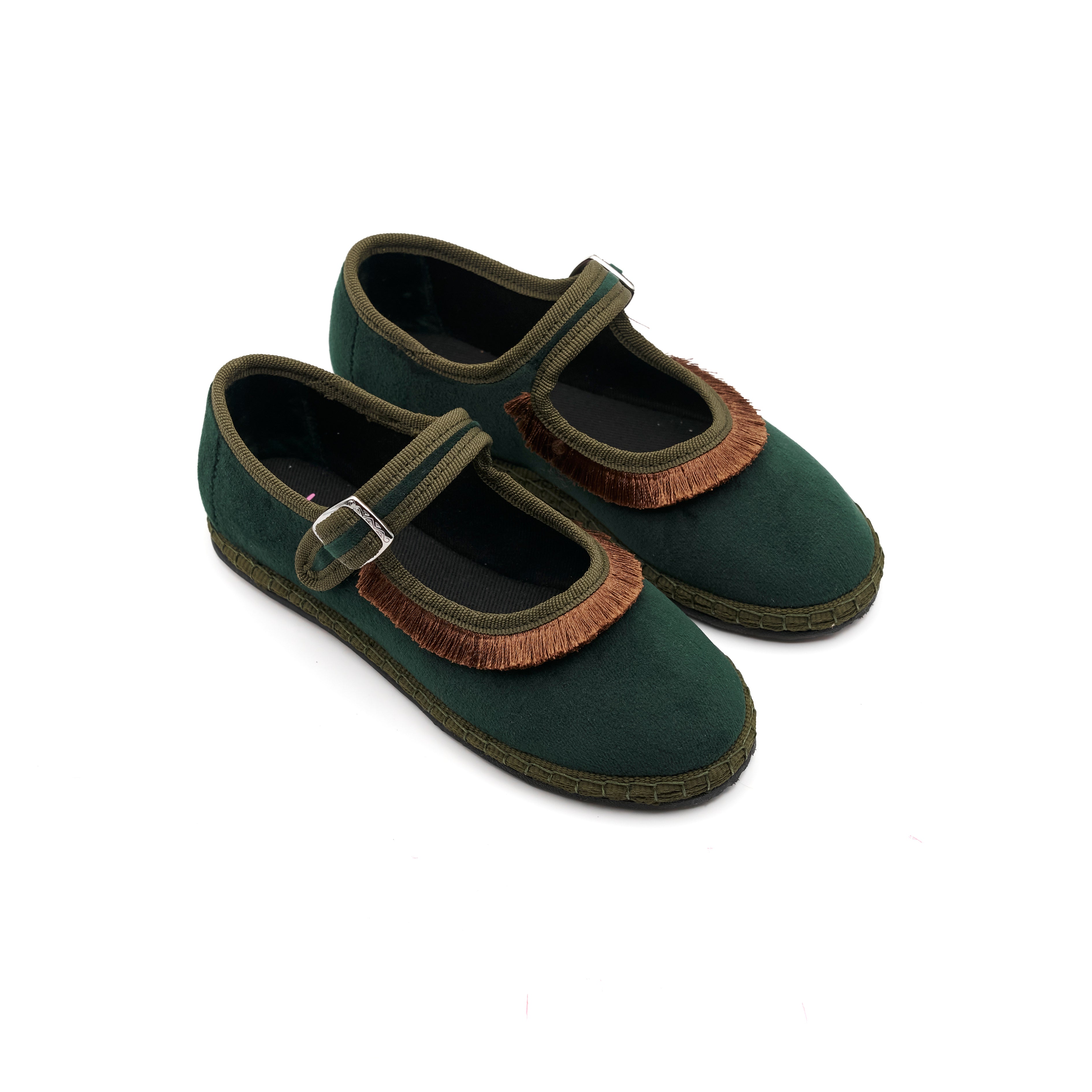 LaVì baby GREEN/BROWN Fringe
