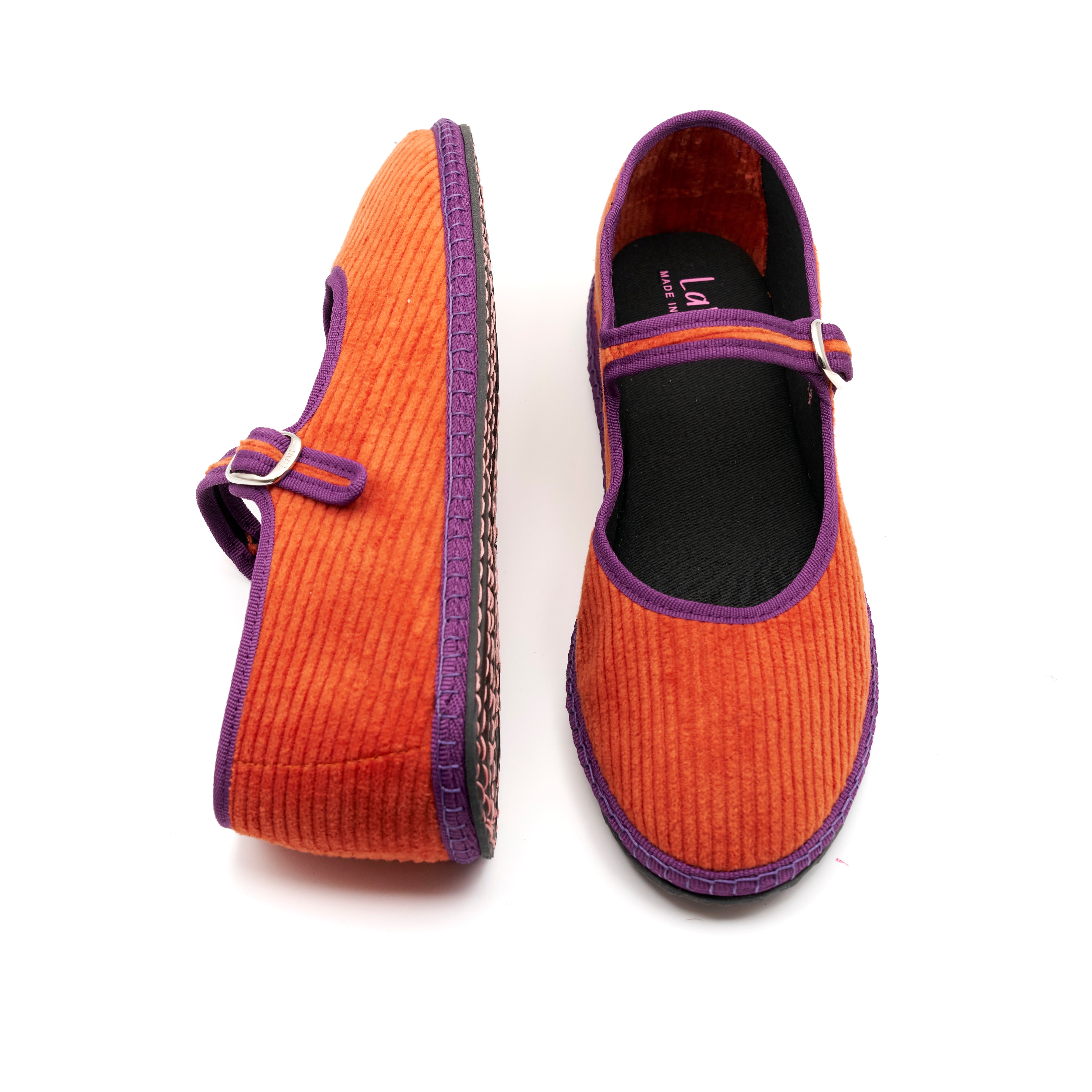 LaVì Donna NINA COSTINA ARANCIONE/VIOLA