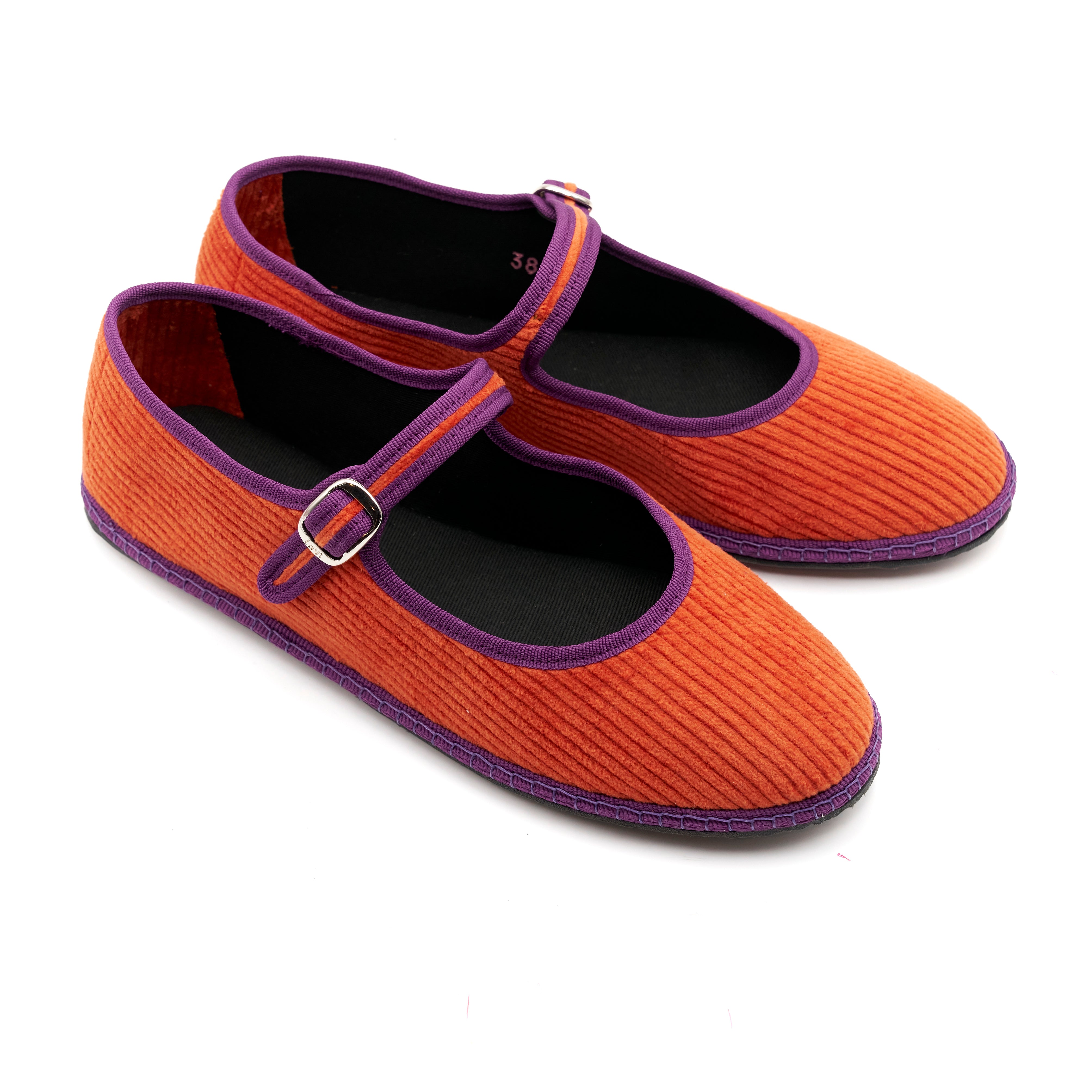 LaVì Donna NINA COSTINA ARANCIONE/VIOLA