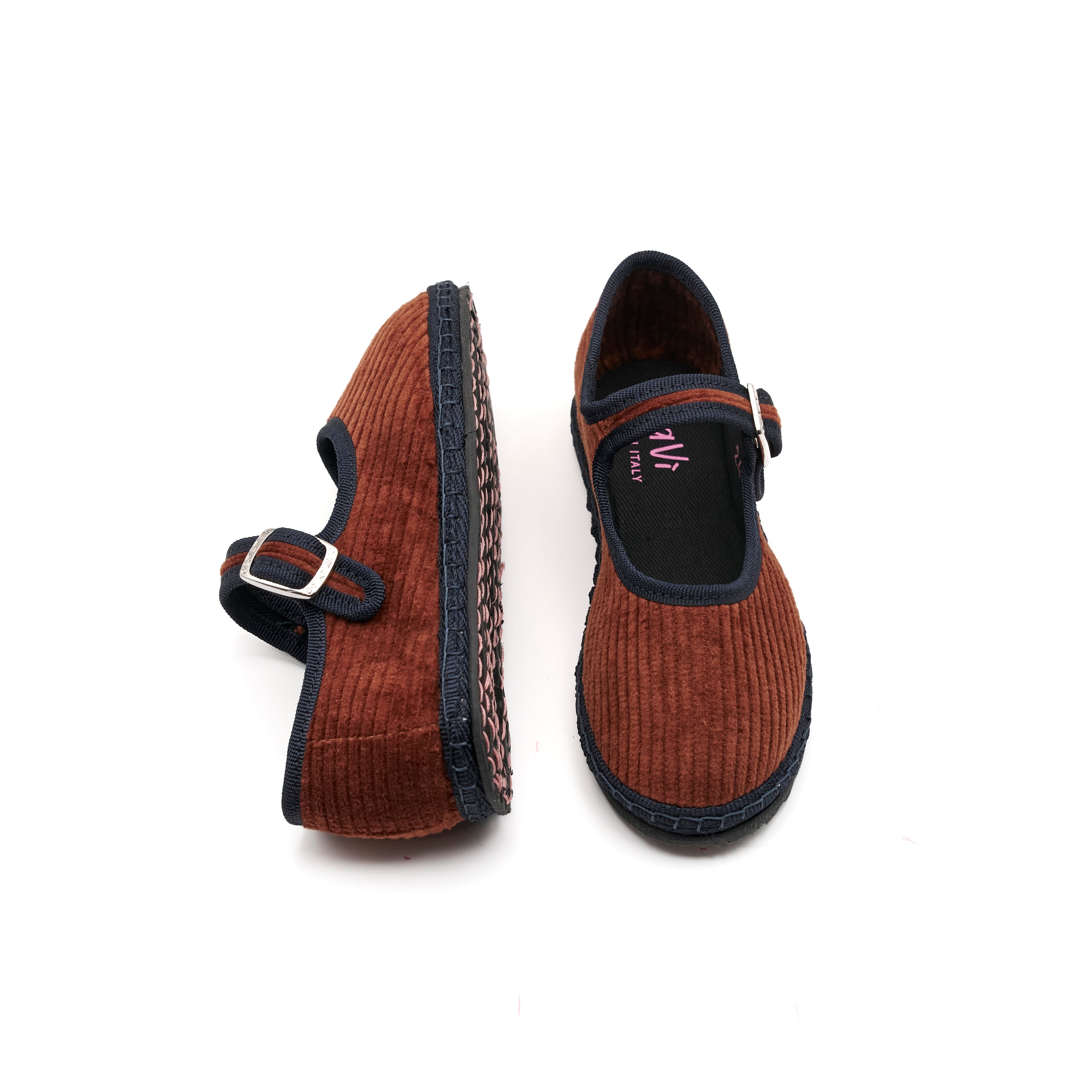 LaVì Baby NINA RIBBED BROWN/BLUE