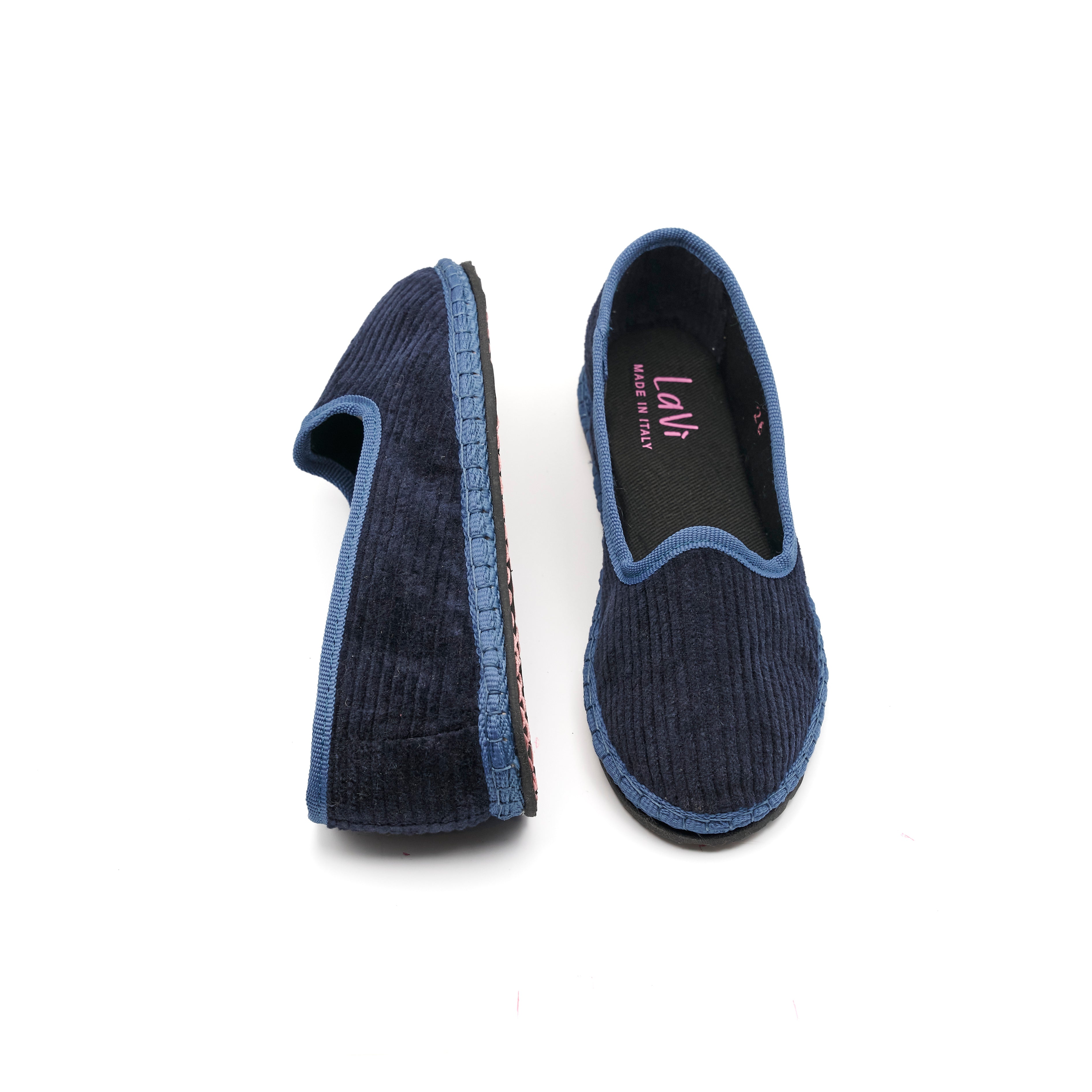 LaVì Baby Friulana CLASSIC BLUE RIBBED